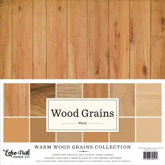 Echo Park Collection Kit 12"X12"-Warm Wood Grains