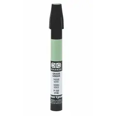 Chartpak AD&reg; Marker Green Color Family, Tri-Nib Grass Green