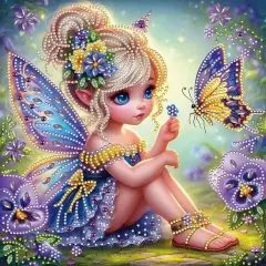 Fairy Special Shape Diamond Art Kits - 5D Diamond Painting Kits
