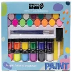 Jewelry Made By Me Acrylic Paint & Brush Kit-Acrylic