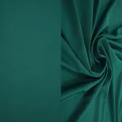 1 Yard Venecia Solid Knit Fabric, 58/60&Prime; Wide Polyester Spandex Blend HARBOR BLUE