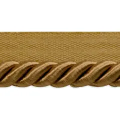5 yards of Hilda 3/8" TwistedLip Cord Trim | 5 yard cut Brown