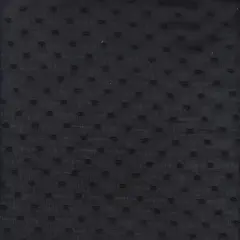 Waffle Swiss Dot Chiffon Fabric 100% Polyester 59/60&Prime; Wide BLACK