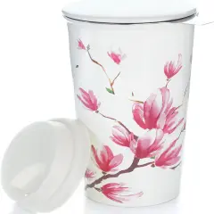 16oz Ceramic Travel Mug with Lid