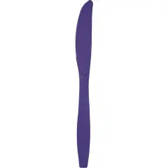288 pc Bulk Purple Plastic Knives