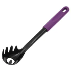 Chef Craft 11.5" Basic Nylon Spaghetti Fork Pasta Server Purple