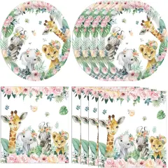 Animal Safari Baby Shower Decorations