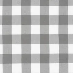 One Inch Carolina Gingham in Grey (p-9811-12) | Carolina Gingham Yarn Dyed | Robert Kaufman
