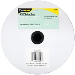 Dritz Home Cable Cord Cut-To-Size 9/32"X72yd-White