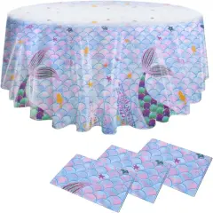 Mermaid Party Decoration Table Covers