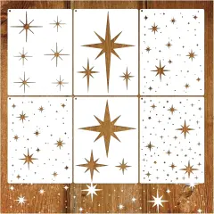 Large Star Stencil for Painting Reusable Paint Stencils(Small Twink