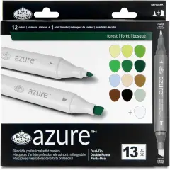 13pc Dual-Tip, Alcohol Based Marker Set