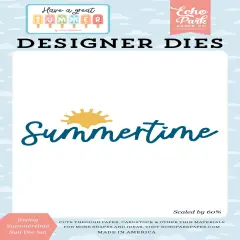 Have A Great Summer Small Die Set-Rising Summertime Sun