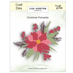 Lisa Horton Crafts Layering Dies-Christmas Poinsettia
