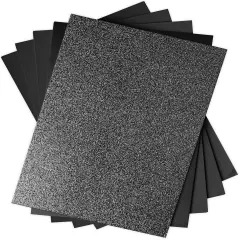 Sizzix Surfacez Opulent Cardstock A5 50/Pkg -Black