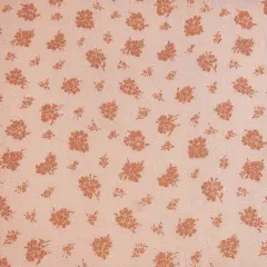 1 Yard Textured Baby Pink Rayon Crinkle Fabric For Stylish Dresses Blouses Skirts Lightweight Apparel 50/52" Width
