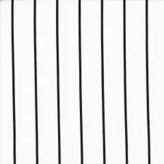 1 Yard Ivory & Black Vertical Stripe DTY Brushed Knit Fabric 58/60 Inches Wide