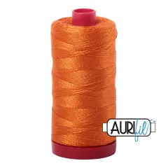 Pumpkin (2150) | 12wt Large Spool (325M / 356Y) | Aurifil Thread
