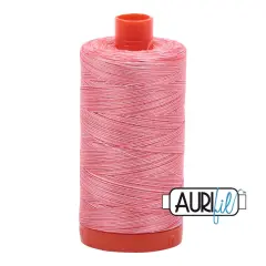 Flamingo - Variegated (4250) | 50wt Large Spool (1300M / 1422Y) | Aurifil Thread