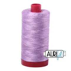 French Lilac - Variegated (3840) | 12wt Large Spool (325M / 356Y) | Aurifil Thread