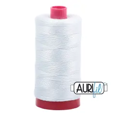 Mint Ice (2800) | 12wt Large Spool (325M / 356Y) | Aurifil Thread