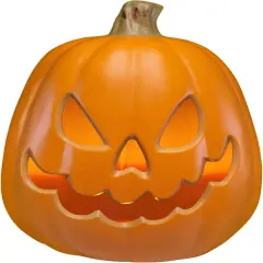 Large - 15 inch LED Lighted Pumpkin Jack-O-Lantern