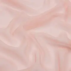 1 Yard Soft Draped Silk Chiffon Fabric Elegant Veiled Rose 54 inch Width