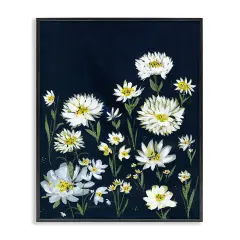 Stupell Industries Deep Meadow on Black Framed Giclee Wall Art Design by Leeza Hernandez