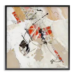 Stupell Industries On The Fly Abstraction Framed Giclee By Suzanne McCourt