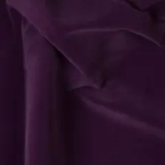 1 Yard Velvet Flocking Fabric for Upholstery Drapery Crafts Apparel Decor Projects 58/60" Width Purple
