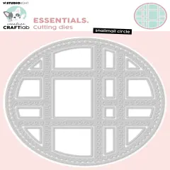 Studio Light Essentials Cutting Dies -Nr. 966 Snailmail Circle