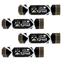 Big Dot of Happiness Law School Grad - No Snap Future Lawyer Graduation Party Table Favors - DIY Cracker Boxes - Set of 12