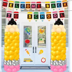 Back to School Pencil Balloons Kit Decorations