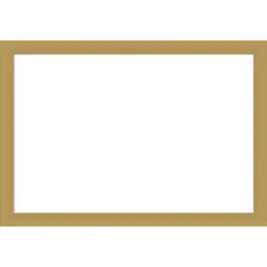 Grace Brushed Gold Framed Dry Erase Magnetic Board