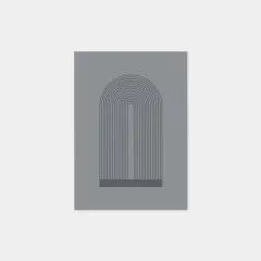 Geo Arch Note Cards V