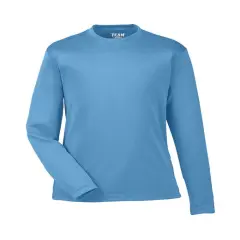 Team 365&reg; Youth Zone Performance Long-Sleeve T-Shirt SPORT LIGHT BLUE