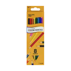 Colored Pencils, Pre-sharpened, 8-Count &ndash; 80 Packs