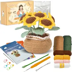 Sunflower Crochet Starter Kit