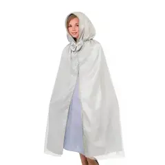 Royal Princess Silver Costume Cape Child Standard