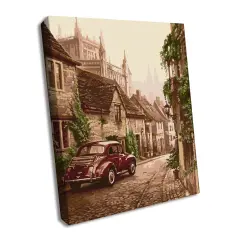 Painting by Numbers kit The old Town KHO3632