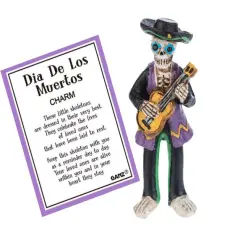 Sugar Skull Charm - Man