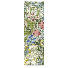 DMC The Museum Collection Cross Stitch Bookmark Kit - "Golden Lily" by J.H. Dearle