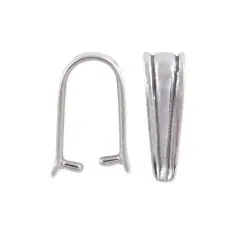 B&B Benbassat Ice Pick Bail 13x5mm Sterling Silver (1-Pc)