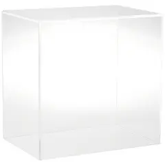 Plymor Clear Acrylic Display Case, 12" W x 8" D x 12" H No Base