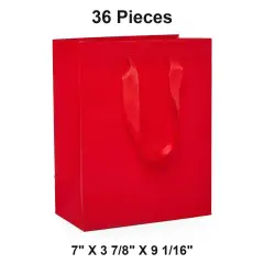 Metallic Euro Totes Brushed Finish 7'' X 3 7/8'' X9 1/16''