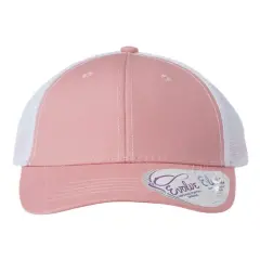 Infinity Her&reg; Women's Modern Trucker Cap Dusty Rose/ White