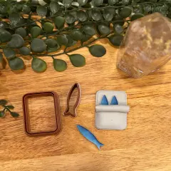 SARDINE CAN & FISH | SUMMER SOLSTICE | CLAY CUTTER SET