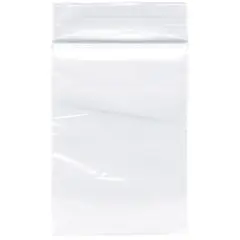 Plymor 2" x 3", 2 Mil Zipper Reclosable Plastic Bags