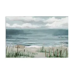 Stupell Industries Sprouting Beach Grasses Canvas By Hannah Dawson