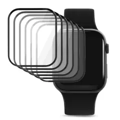 6 Pack Acrylic 41mm Watch Screen Protector Compatible with Apple Watch Series 7/8 41mm, with 6 Installation Kits